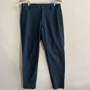 Mack Weldon Radius Pant Jogger Gray Asphalt Stretch Athletic Work Performance M